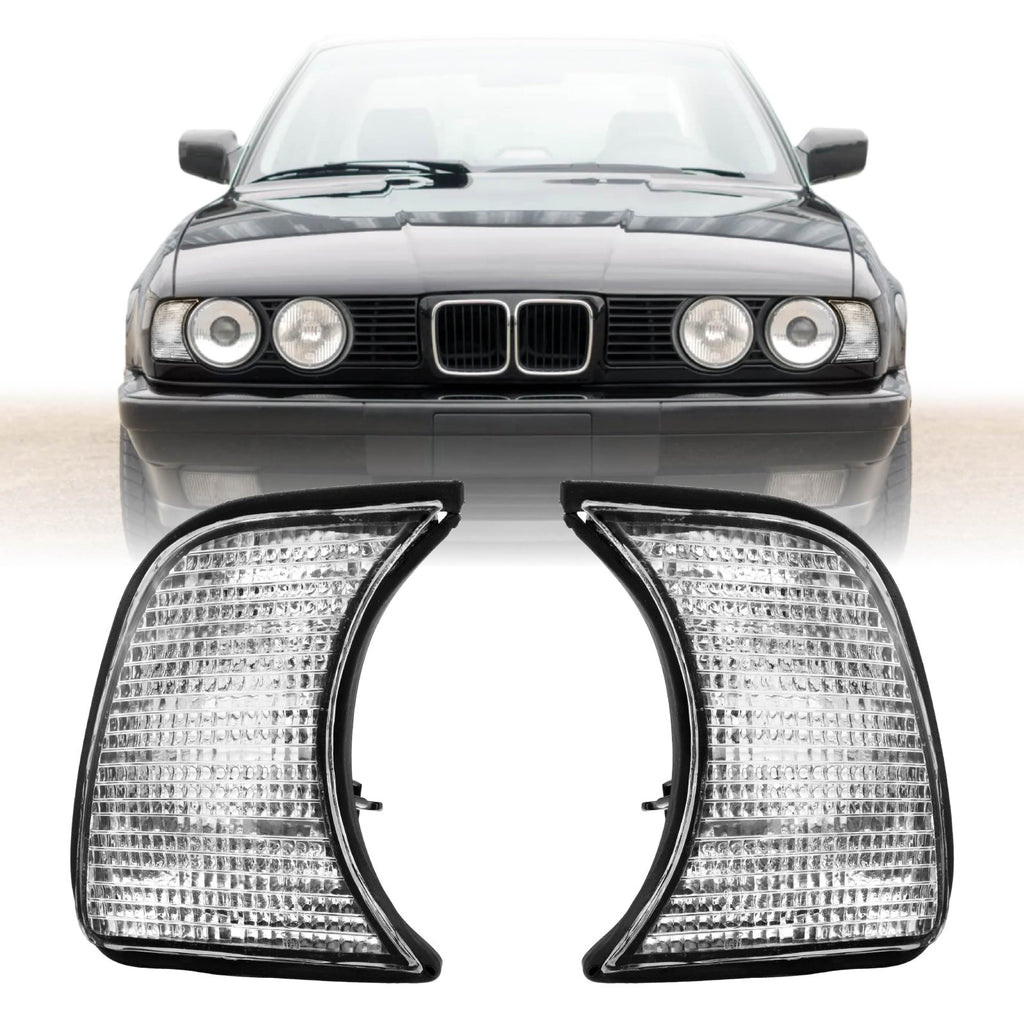  5シリーズ　E34　1989-1995　クリスタルクリアコーナーレンズ cl-b5-e34-clr-
