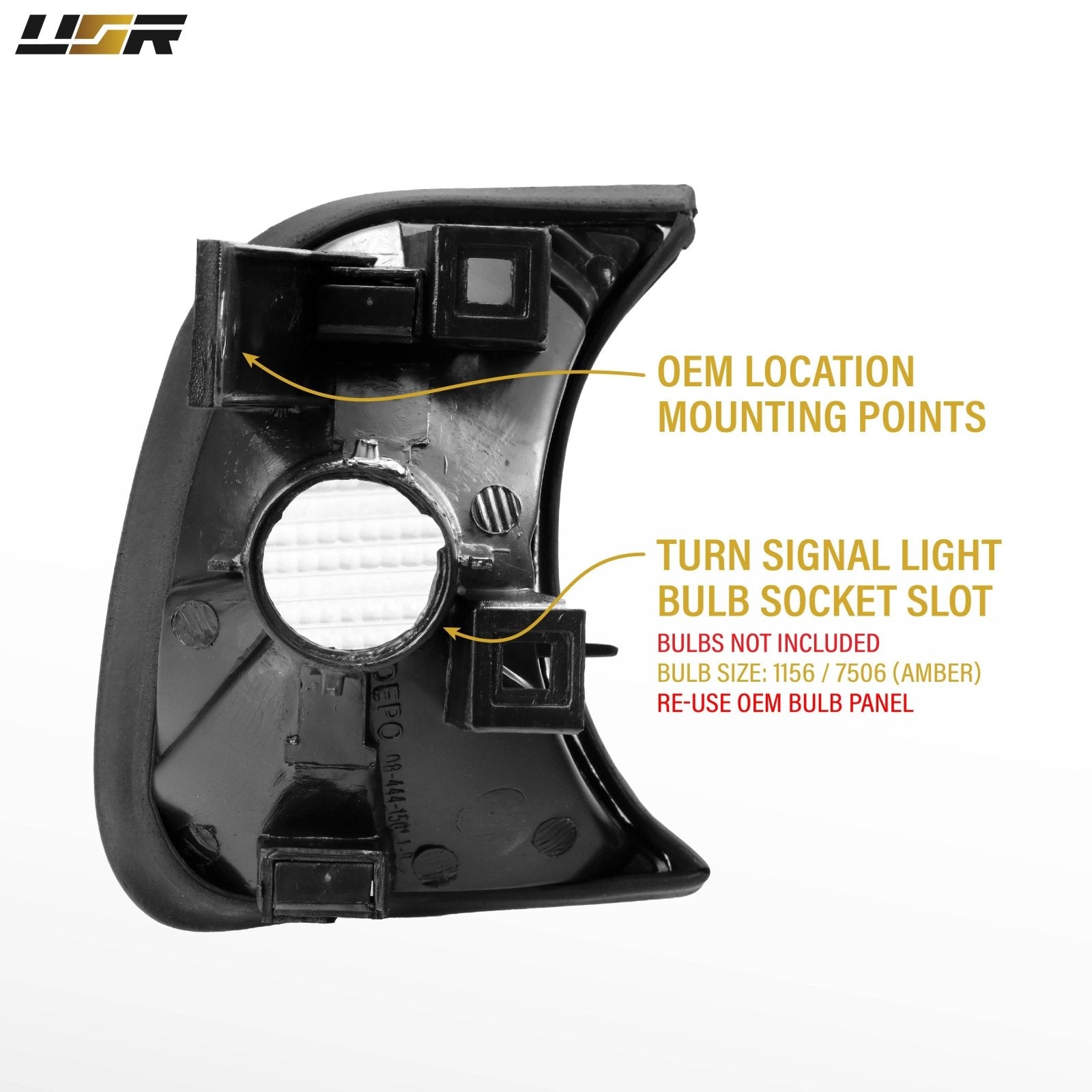 1989-1996 BMW E34 5 Series Clear Lens Corner Signal Light – Unique