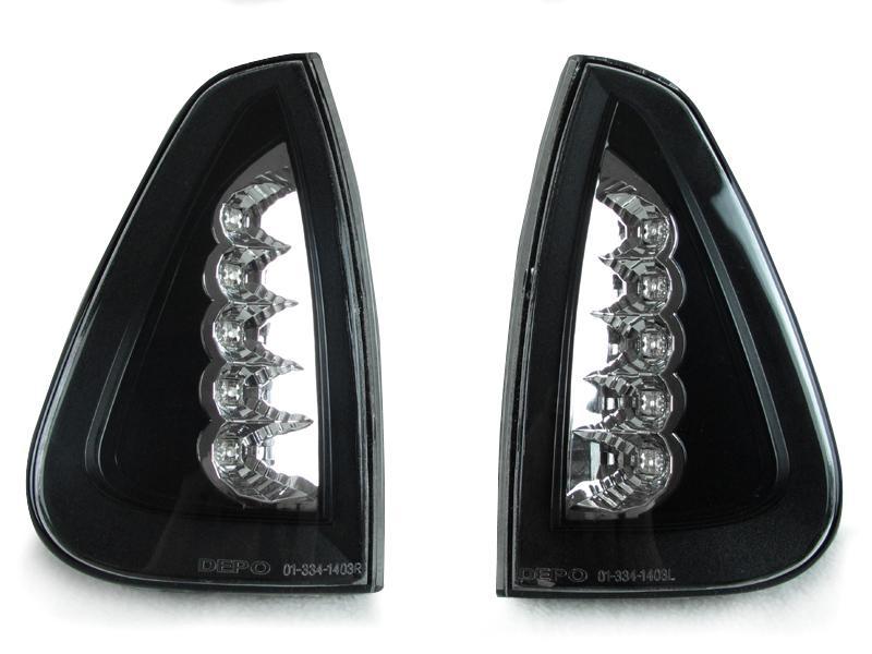 2006 - 2010 Dodge Charger SE / SXT / R/T Clear or Smoke Lens LED Corner Lights