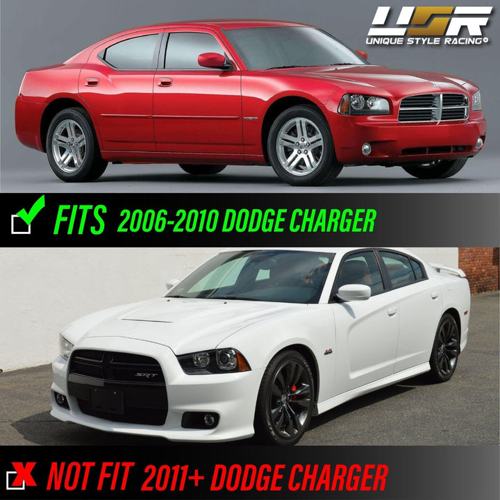 2006 - 2010 Dodge Charger SE / SXT / R/T Clear or Smoke Lens LED Corner Lights