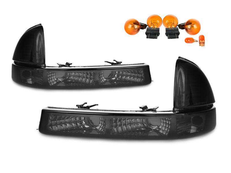 1997 - 2003 Dodge Dakota / Durango Crystal Smoke Corner Lights