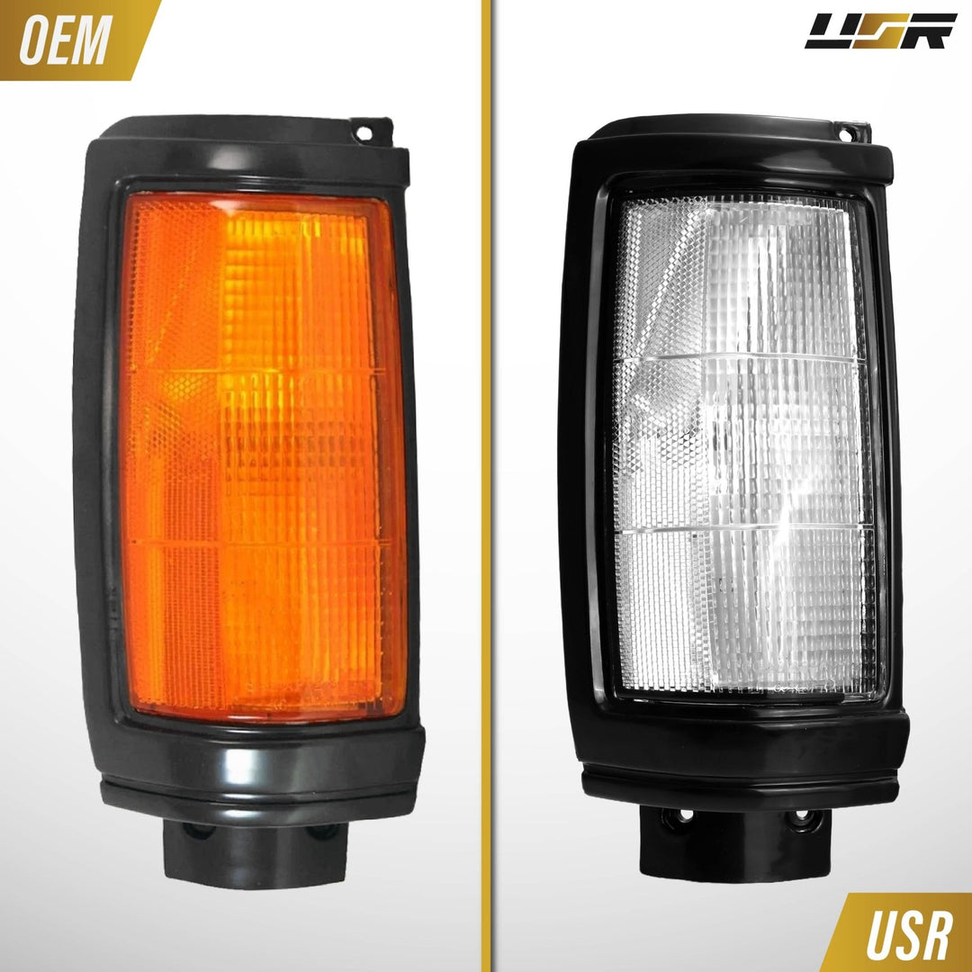 1987 - 1993 Dodge Ram 50 All Clear Lens Corner Lights