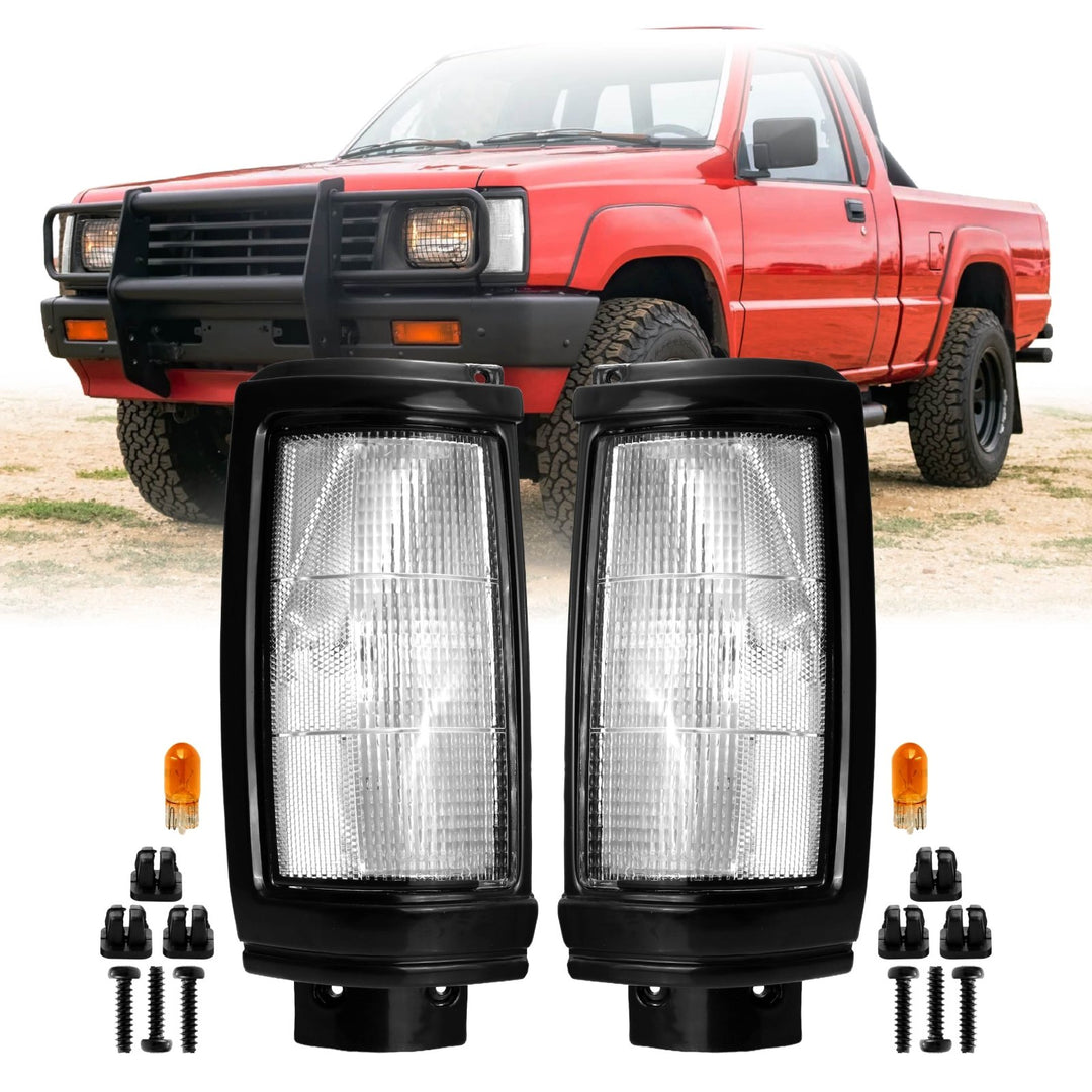 1987 - 1993 Dodge Ram 50 All Clear Lens Corner Lights