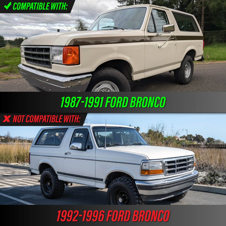 1987 - 1991 Ford Bronco, F - 150, F - 250, F - 350 All Clear Lens Corner Light