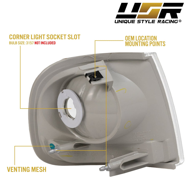 1997-2003 Ford F150 / Expedition SVT All Clear Lens Corner Lights