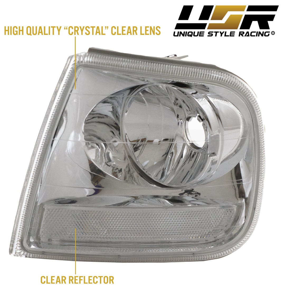 1997-2003 Ford F150 / Expedition SVT All Clear Lens Corner Lights