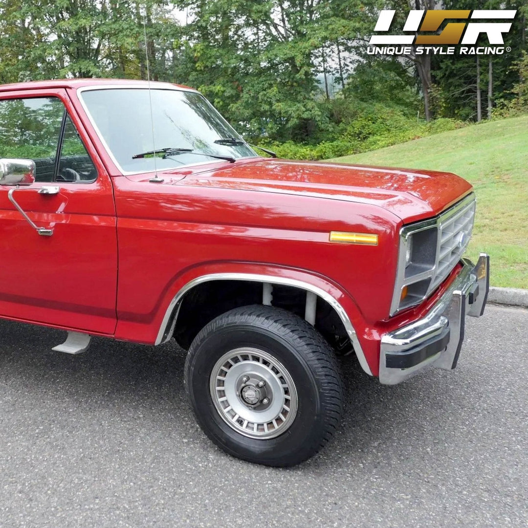 1980 - 1986 Ford F - 150 / F - 250 / F - 350 Pick Up Truck & Bronco SUV Front Clear or Smoke Lens Amber or White LED Corner Light