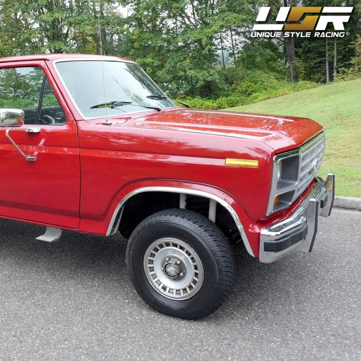 1980 - 1986 Ford F - 150 / F - 250 / F - 350 Pick Up Truck & Bronco SUV Front Clear or Smoke Lens Amber or White LED Corner Light