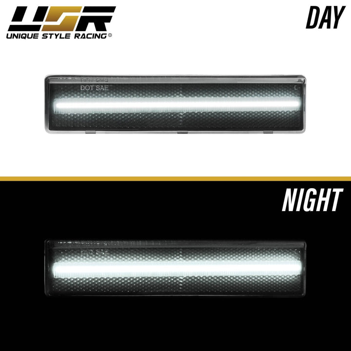 1980 - 1986 Ford F - 150 / F - 250 / F - 350 Pick Up Truck & Bronco SUV Front Clear or Smoke Lens Amber or White LED Corner Light