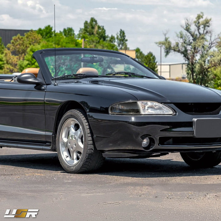 1994 1995 1996 1997 1998 Ford Mustang Chrome or Black Housing with Crystal Clear Lens Corner Lights

#color_clear-lens-black-housing