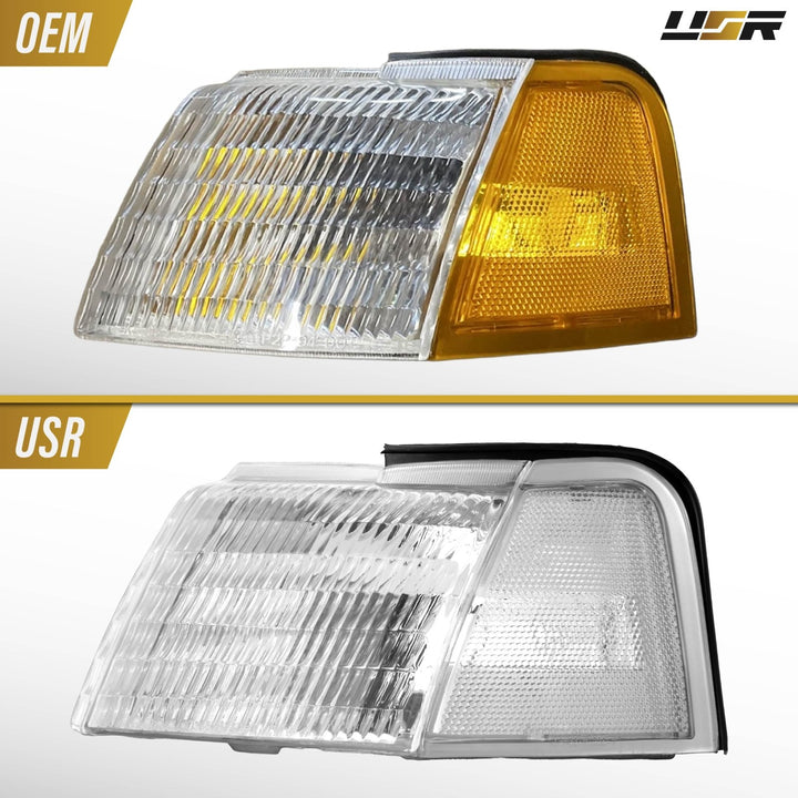 1989 - 1995 Ford Thunderbird / TBird All Clear Lens Corner Lights