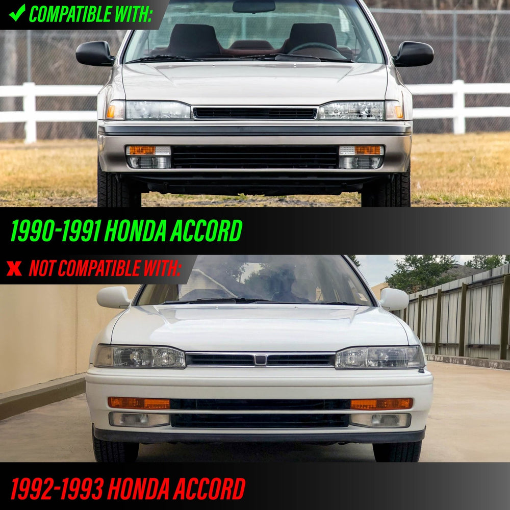 1990 - 1991 Honda Accord Clear or Amber Lens Corner Light