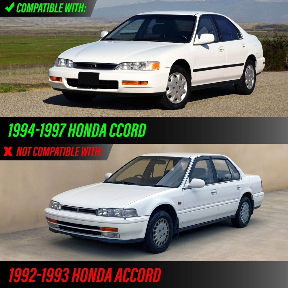 1994 - 1997 Honda Accord Crystal Style Clear or Smoke Front Corner Signal Light

#lens-color_crystal-clear-lens