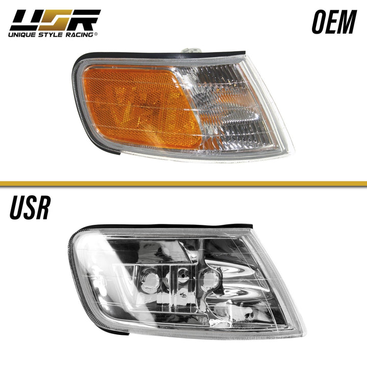 1994 - 1997 Honda Accord Crystal Style Clear or Smoke Front Corner Signal Light

#lens-color_crystal-clear-lens