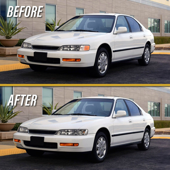 1994 - 1997 Honda Accord Crystal Style Clear or Smoke Front Corner Signal Light

#lens-color_crystal-clear-lens