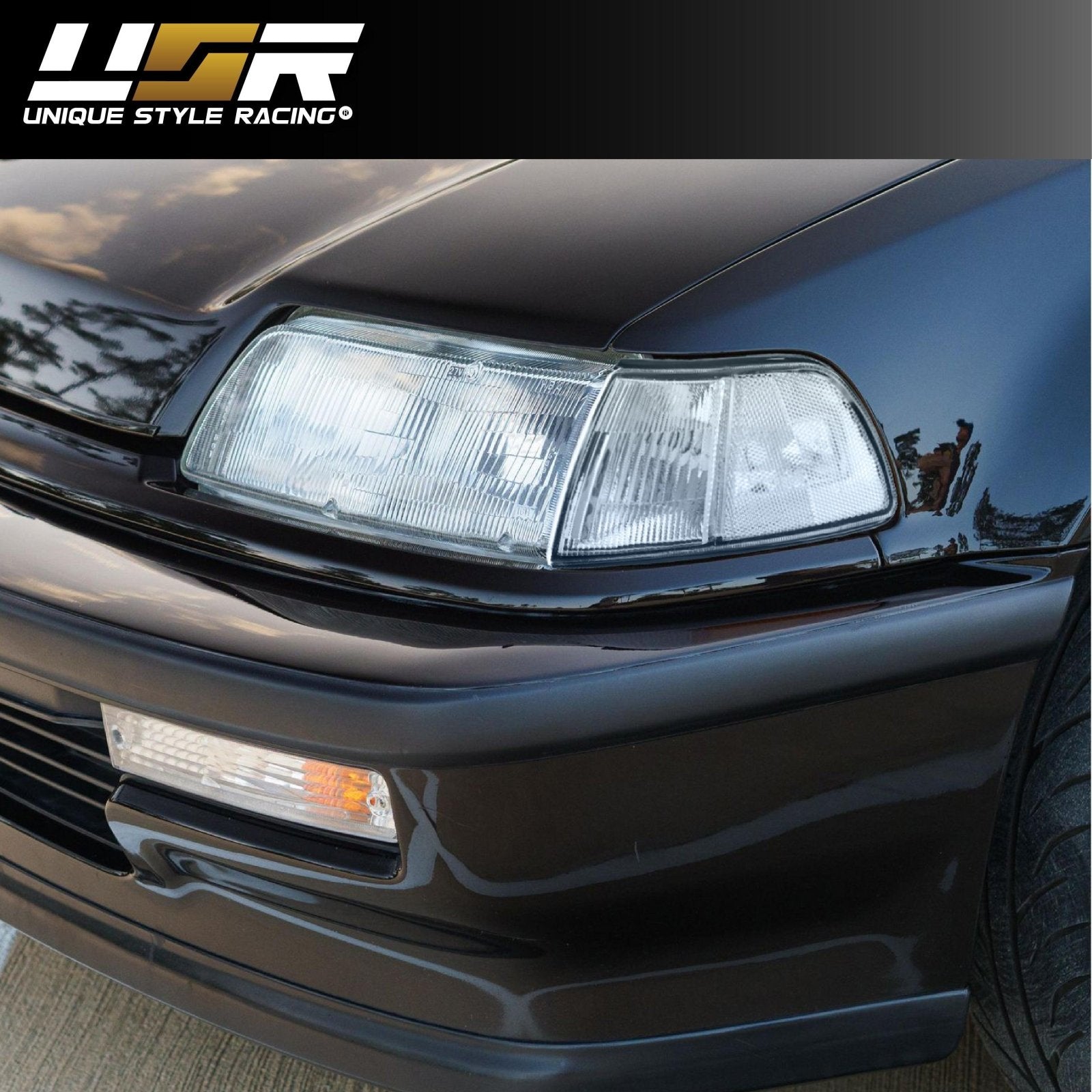 1990-1991 Honda Civic 3D Clear, Smoke or Amber Lens Corner Light