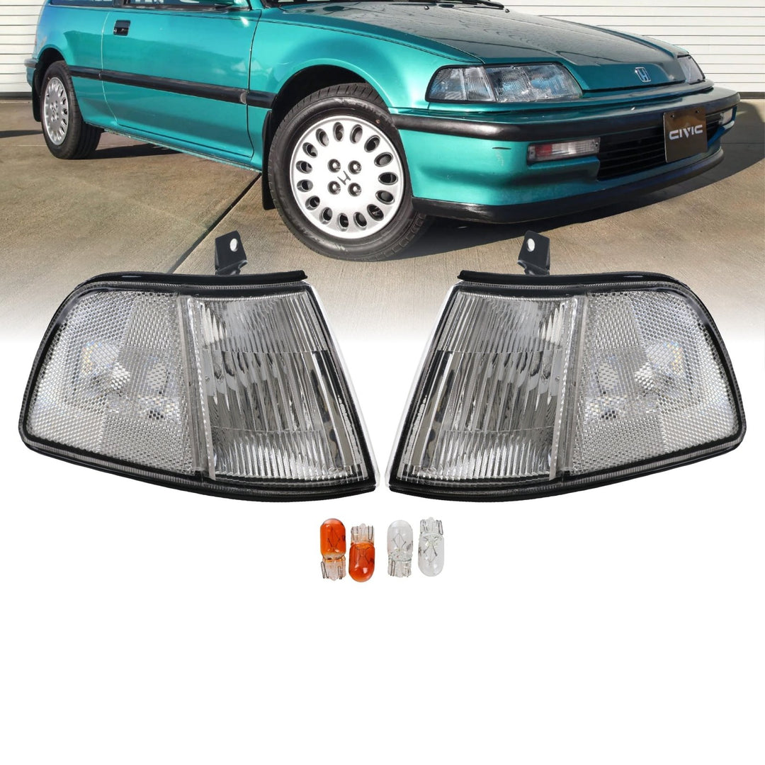 1990 - 1991 Honda Civic 3 Door Clear, Smoke or Amber Corner Light