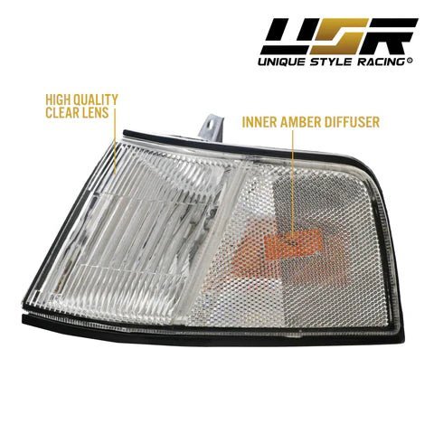 1990 - 1991 Honda Civic 4 Door Clear, Smoke or Amber Corner Light