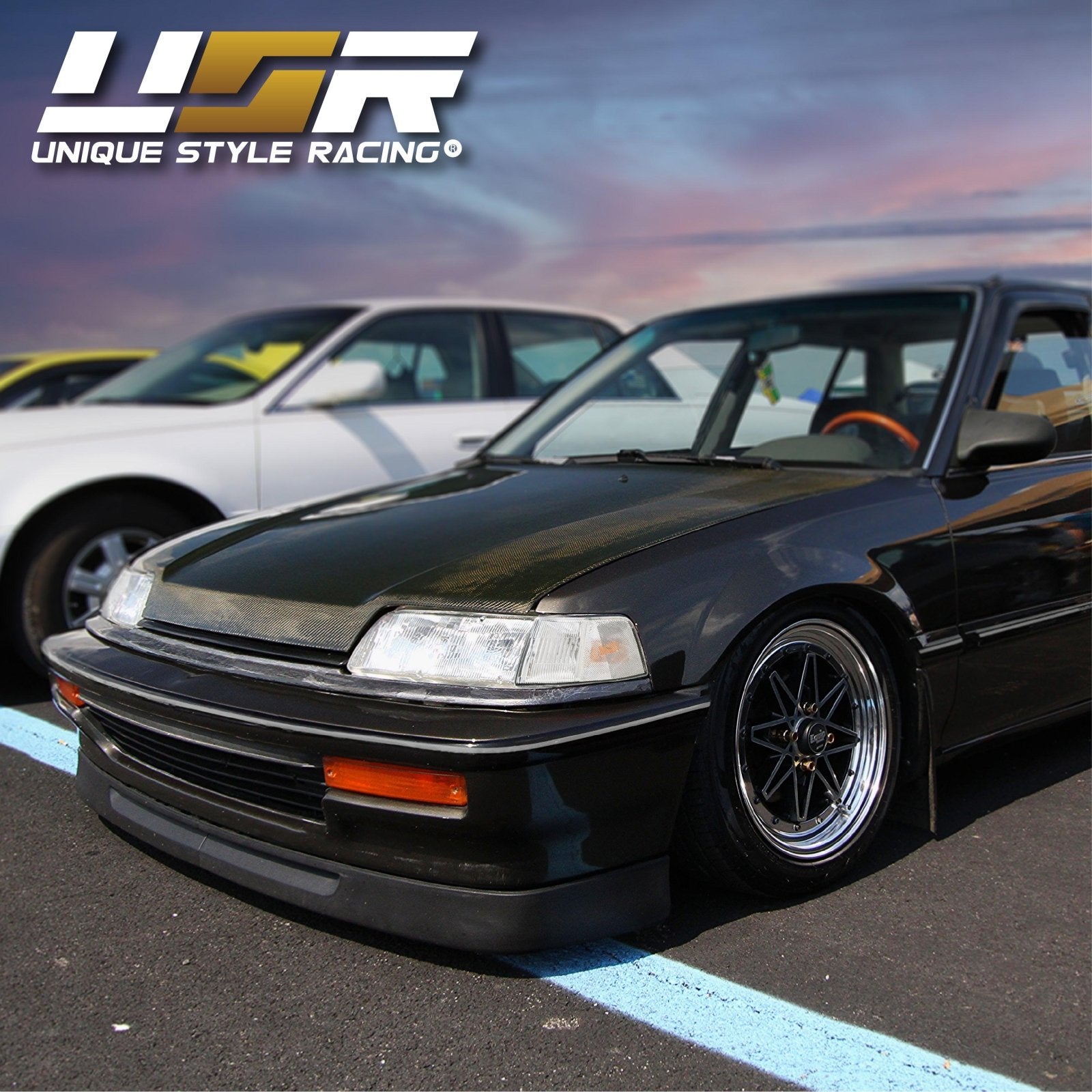 1990-1991 Honda Civic 4D Clear, Smoke or Amber Corner Light