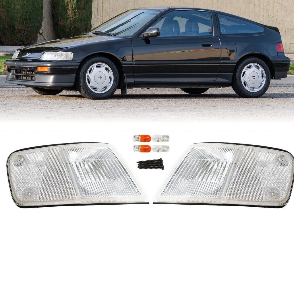 1988-1989 Honda CRX Clear, Smoke or Amber Front Corner Light