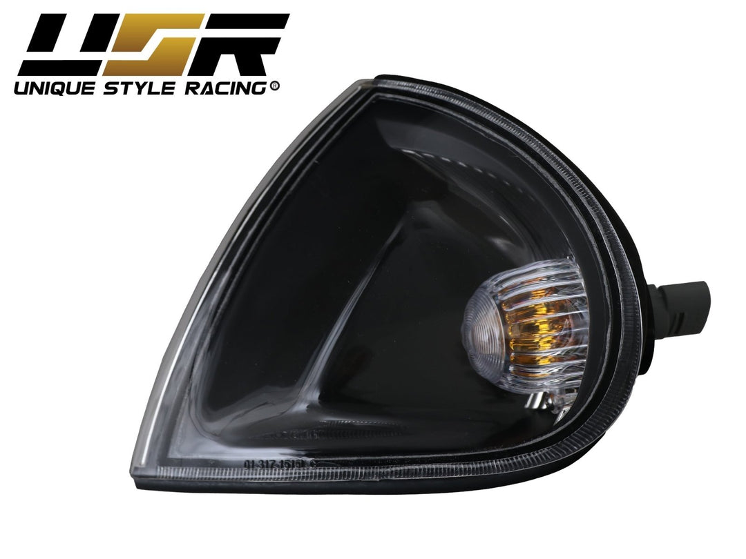 1993 - 1997 Honda Del Sol Clear Chrome or Black Housing Front Corner Signal Lights