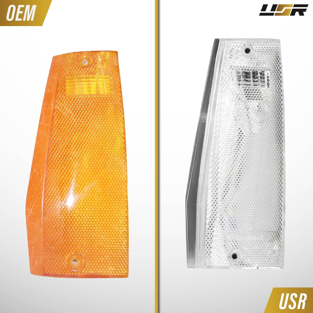 1984 - 1996 Jeep Cherokee XJ Clear Lens Front Corner Lights