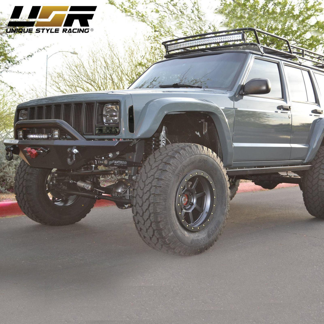 1997 - 2001 Jeep Cherokee XJ Clear or Smoke Front Corner Side Marker Lights + Bumper Signal Lights