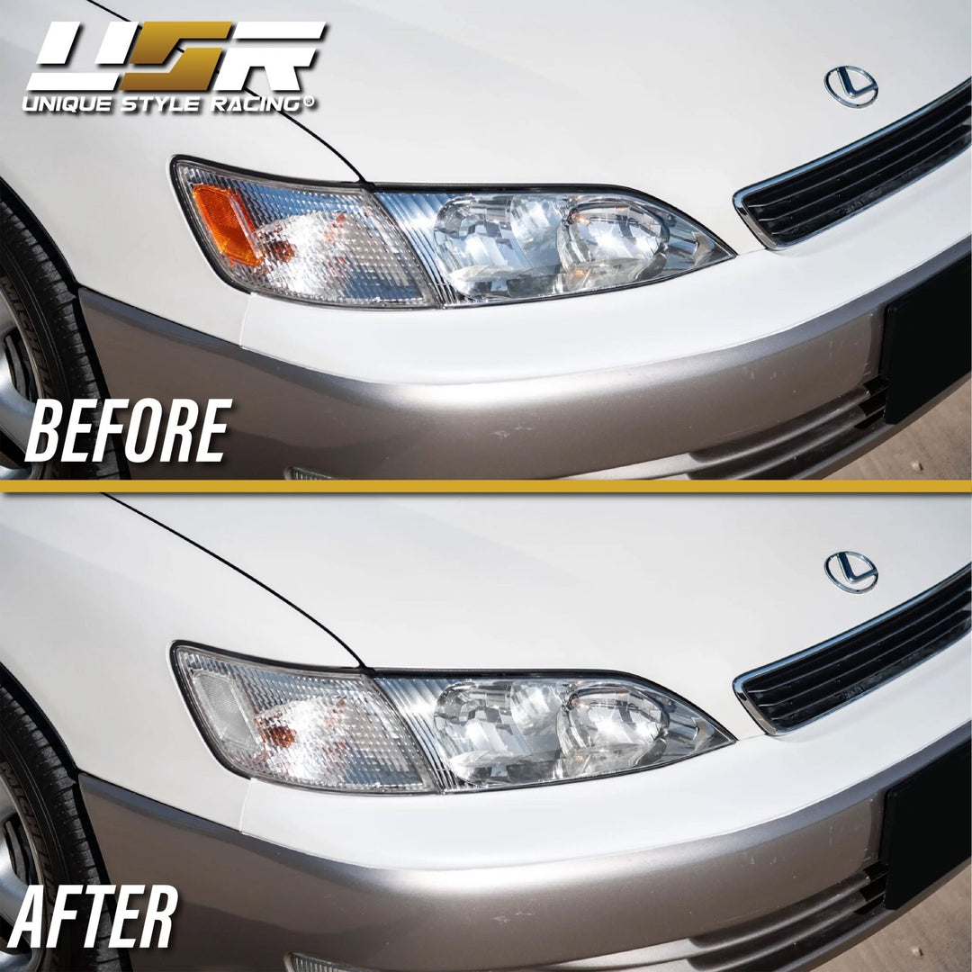1997 - 1999 Lexus ES300 Clear Lens Front Corner Lights