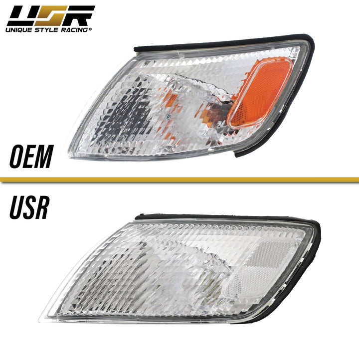 1997 - 1999 Lexus ES300 Clear Lens Front Corner Lights