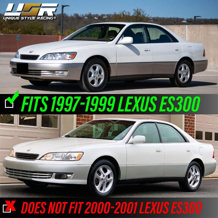 1997 - 1999 Lexus ES300 Clear Lens Front Corner Lights