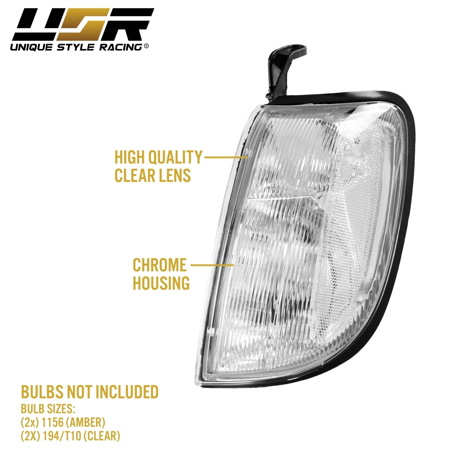 らせん音源 哀灯 1998-2000 Nissan Frontier & 2000-2001 Xterra All Clear Lens Front