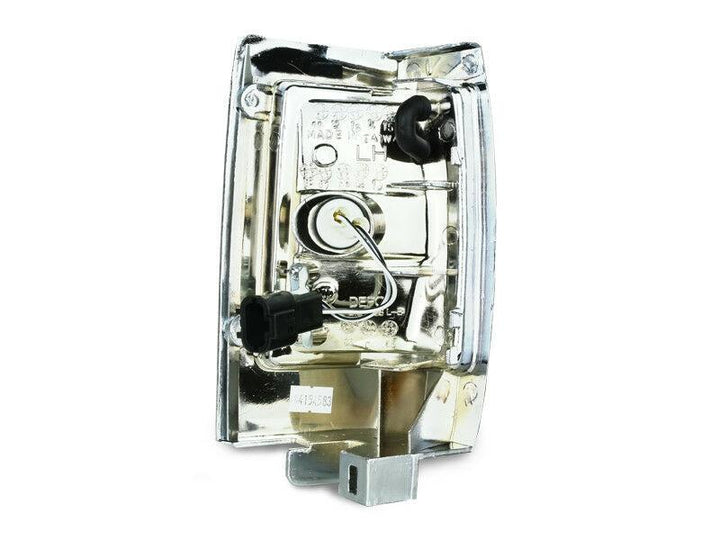 1987 - 1995 Nissan Pathfinder Chrome Trim Clear Front Corner Lights