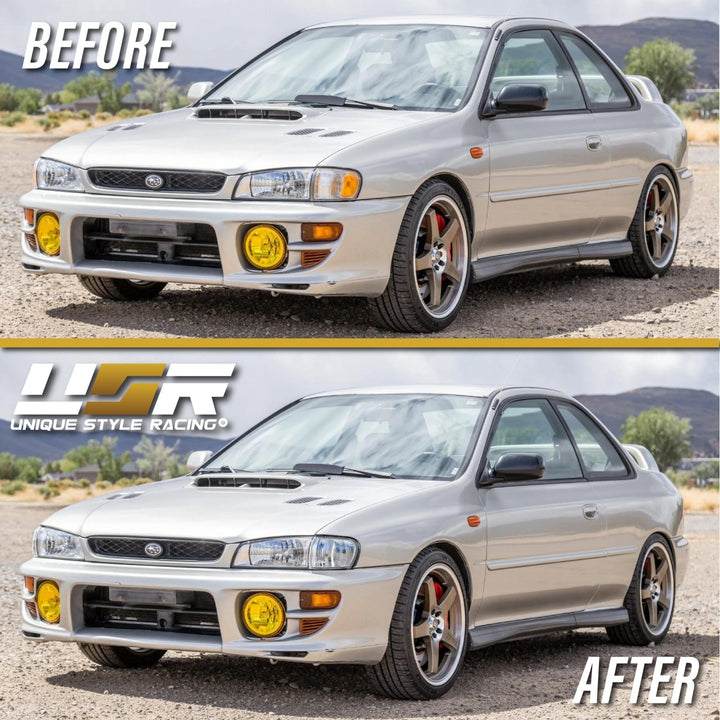 1995 - 2001 Subaru Classic Impreza Clear/Chrome, Clear/Black or Amber Front Corner Lights