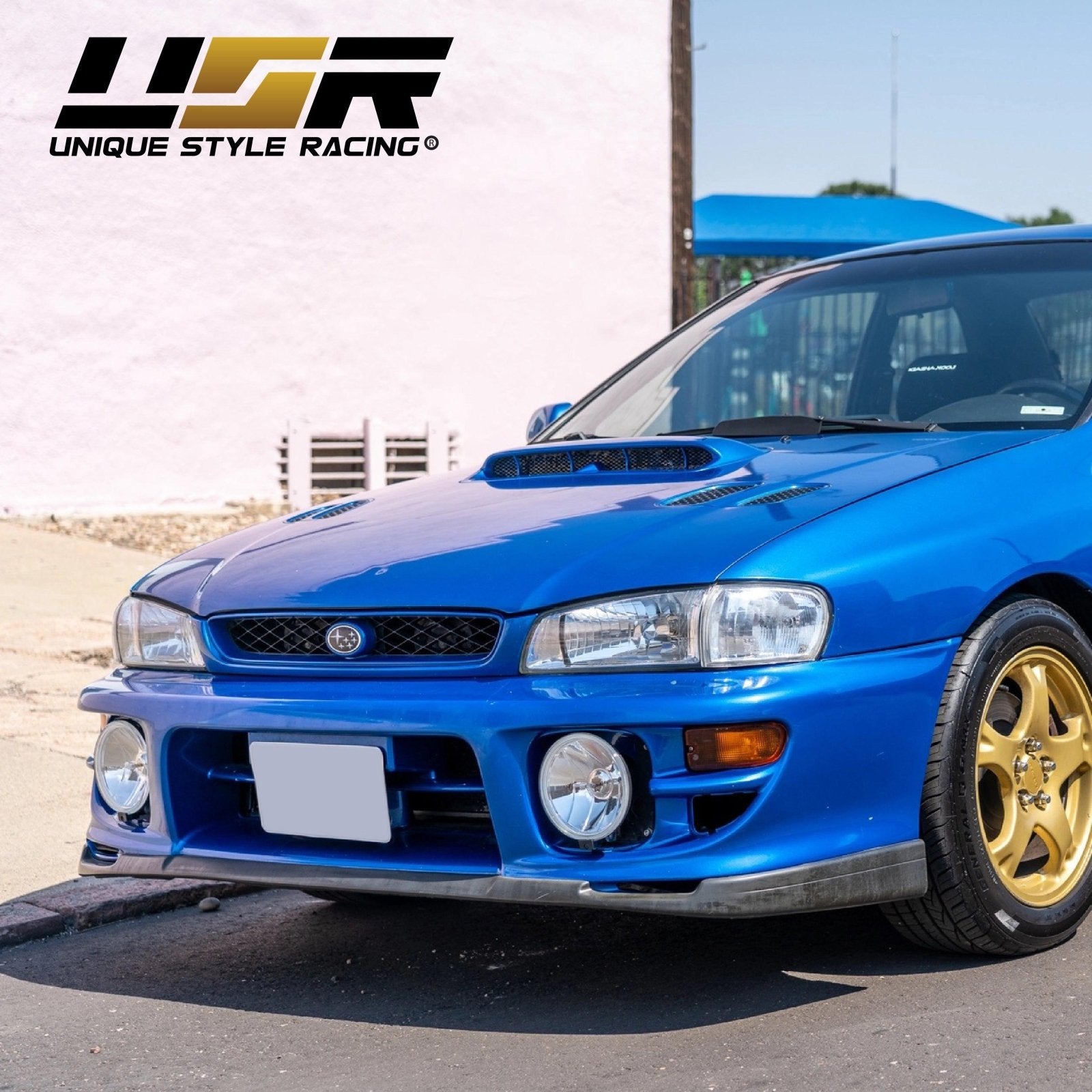 1995-2001 Subaru Classic Impreza Clear/Chrome, Clear/Black or