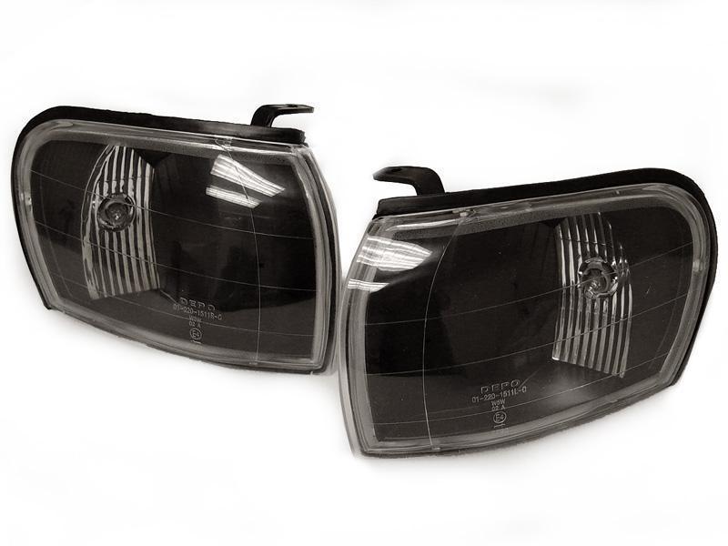 1995 - 2001 Subaru Classic Impreza Clear/Chrome, Clear/Black or Amber Front Corner Lights