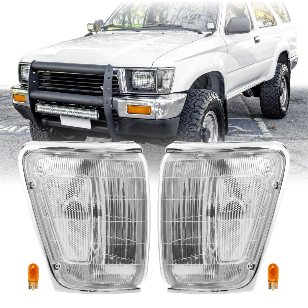 1990 - 1991 Toyota 4Runner & 1989 - 1991 Toyota Pickup 4WD Clear Lens Corner Lights