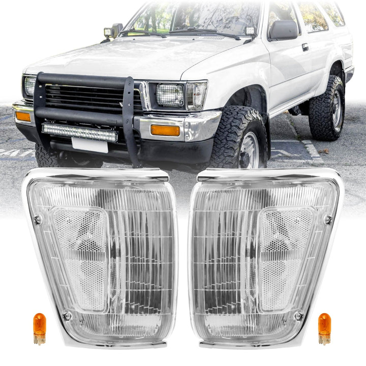 1990 - 1991 Toyota 4Runner & 1989 - 1991 Toyota Pickup 4WD Clear Lens Corner Lights