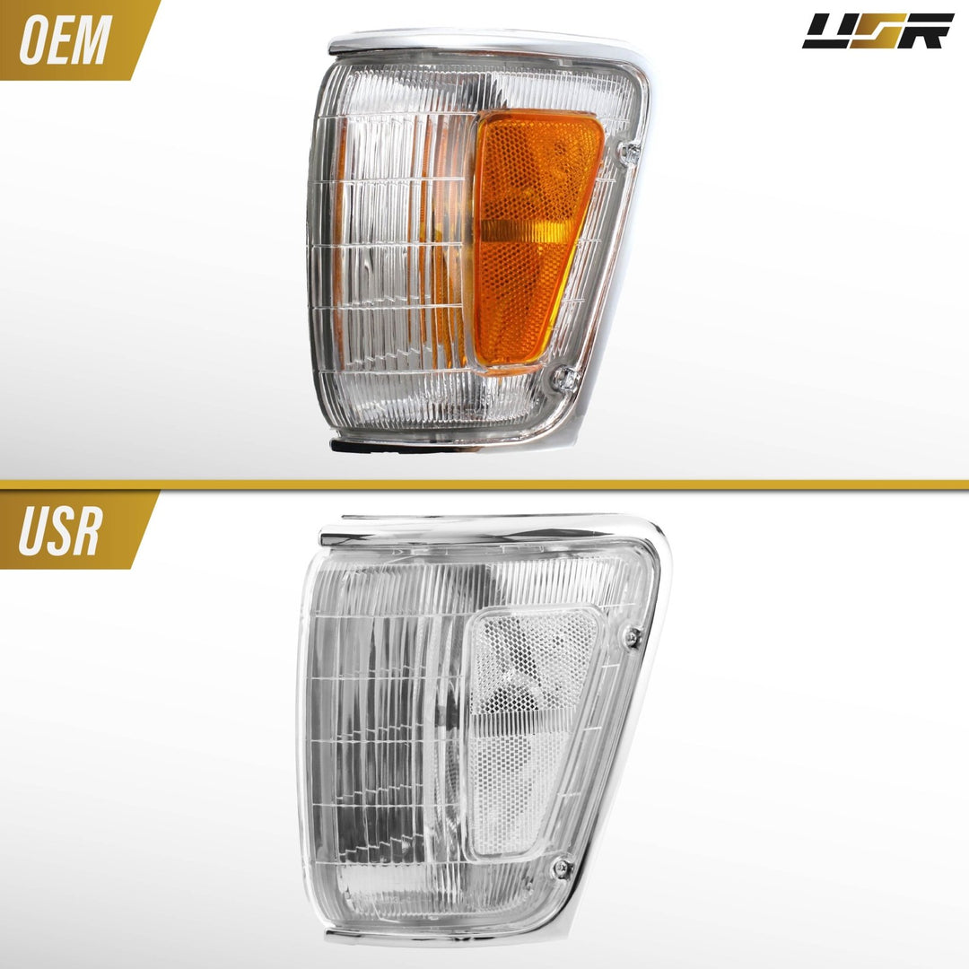 1990 - 1991 Toyota 4Runner & 1989 - 1991 Toyota Pickup 4WD Clear Lens Corner Lights