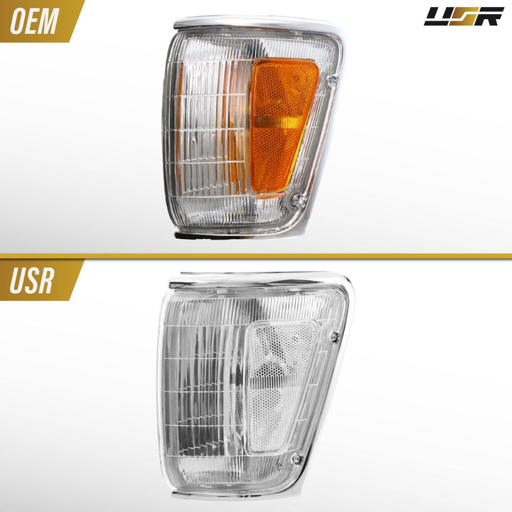 1990 - 1991 Toyota 4Runner & 1989 - 1991 Toyota Pickup 4WD Clear Lens Corner Lights