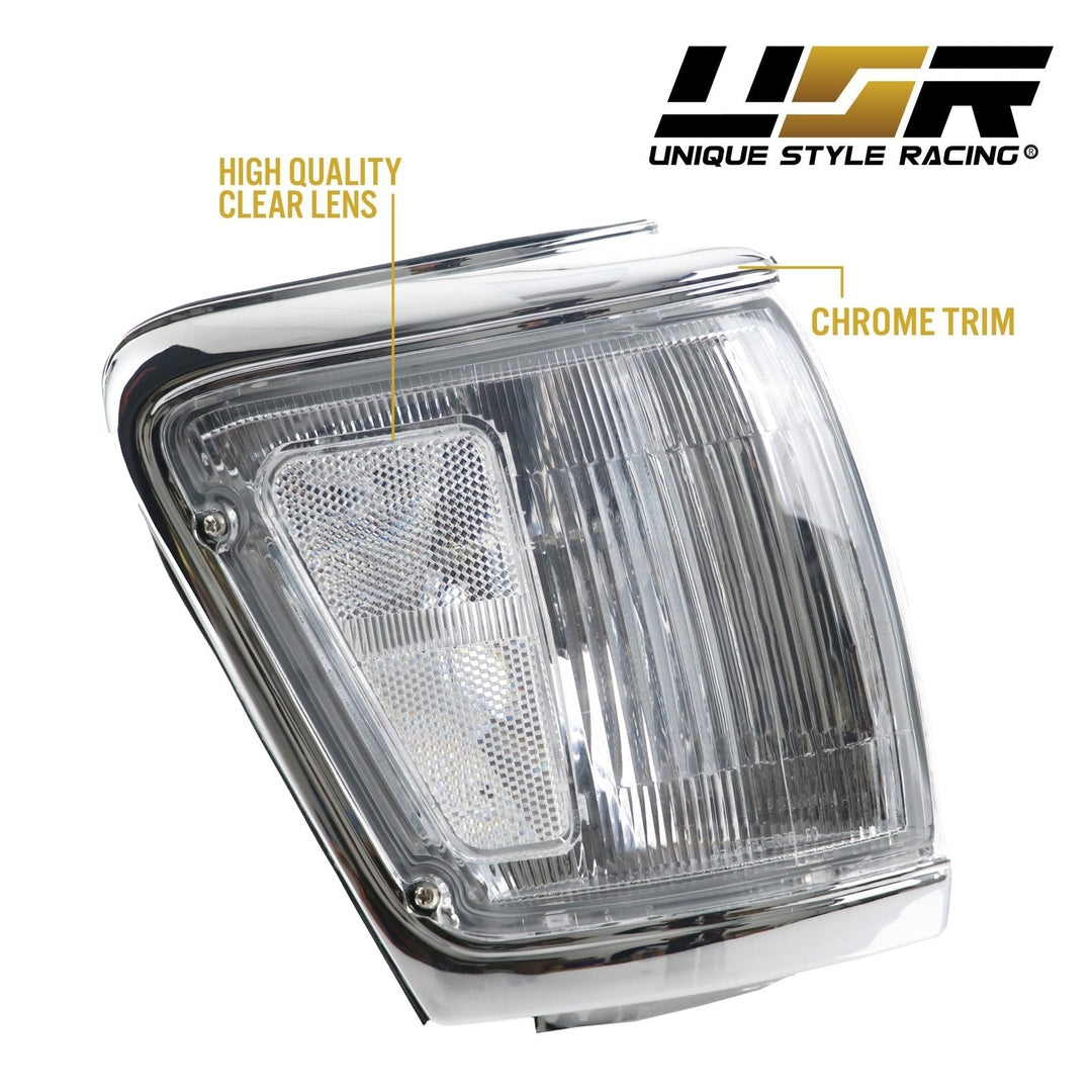 1992 - 1995 Toyota 4Runner Clear Corner Signal Lights
