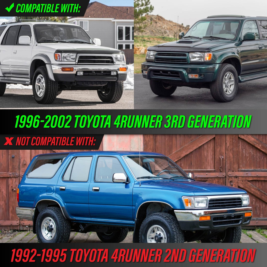 1996 - 1998 Toyota 4Runner Clear Front Corner Signal Lights