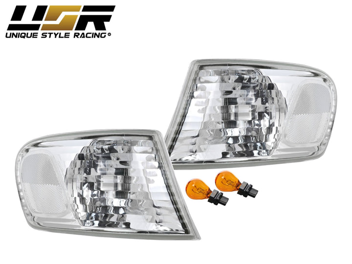 2001 - 2002 Toyota Corolla All CLEAR Corner Signal Light Set