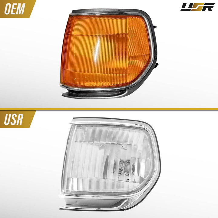 1991 - 1997 Toyota Land Cruiser FJ80 / 1995 - 1997 Lexus LX450 Clear Corner Lights