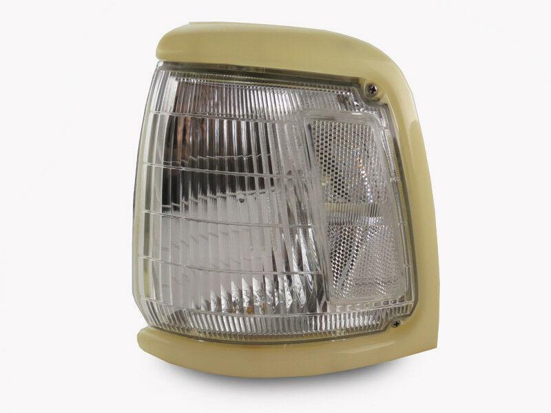 1989 - 1991 Toyota Pickup 2WD Clear UnPainted Frame Corner Lights