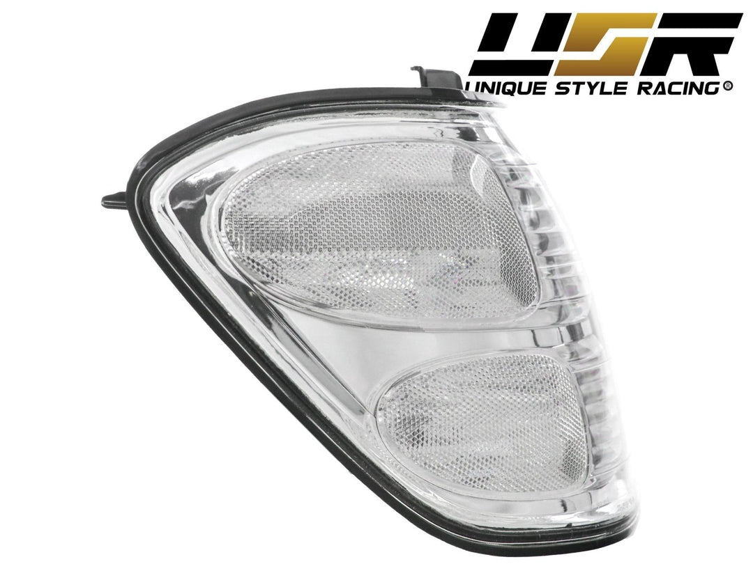 2001 - 2004 Toyota Sequoia / 2000 - 2004 Toyota Tundra Double Cab Only Clear Lens Corner Signal Lights