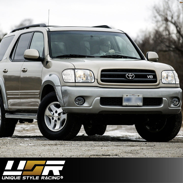 2001 - 2004 Toyota Sequoia / 2000 - 2004 Toyota Tundra Double Cab Only Clear Lens Corner Signal Lights