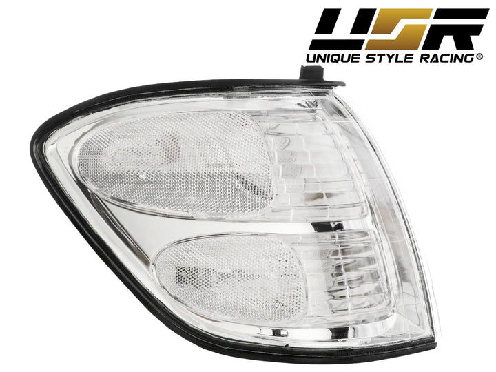 2001 - 2004 Toyota Sequoia / 2000 - 2004 Toyota Tundra Double Cab Only Clear Lens Corner Signal Lights