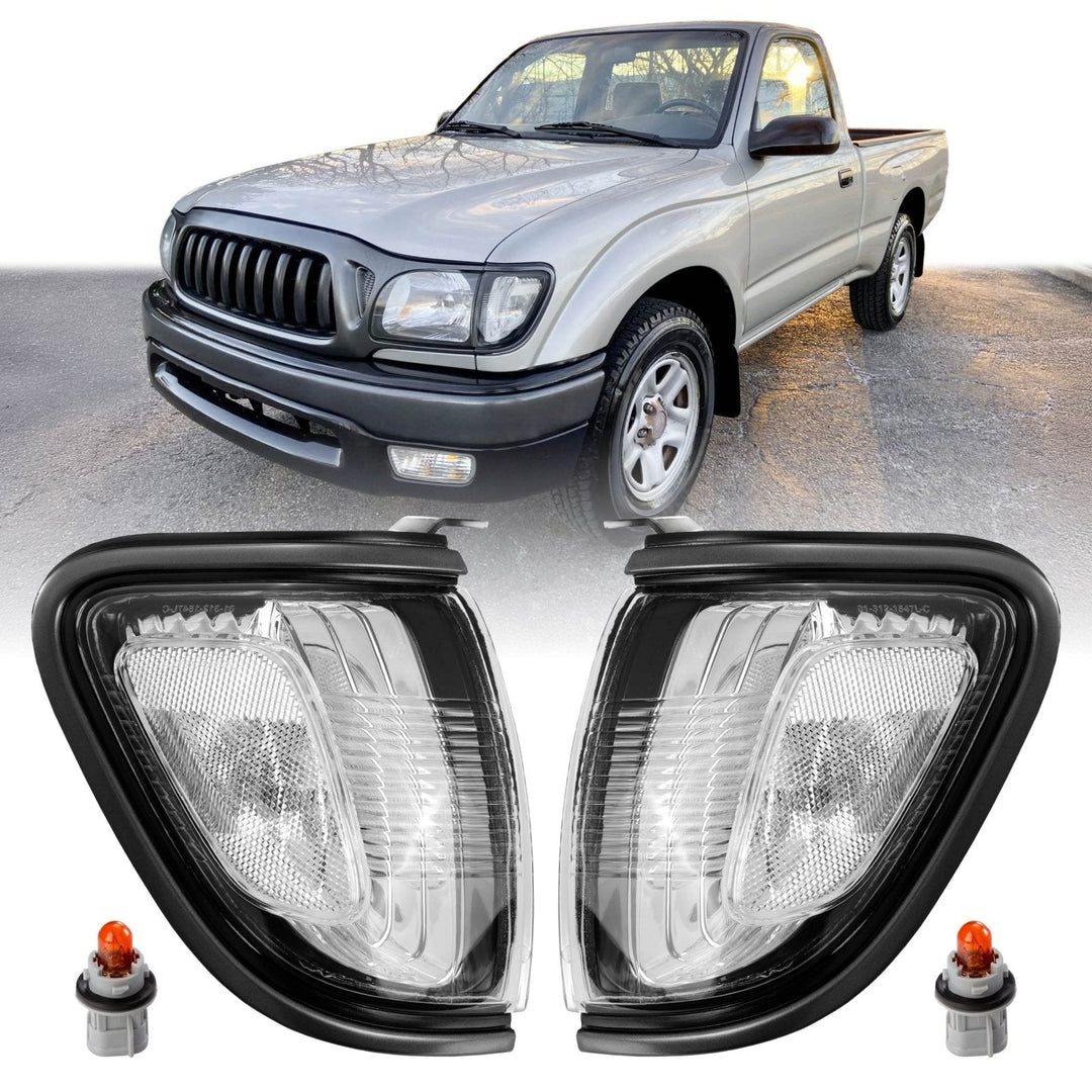 2001 - 2004 Toyota Tacoma Front Clear or Smoke Lens Corner Lights