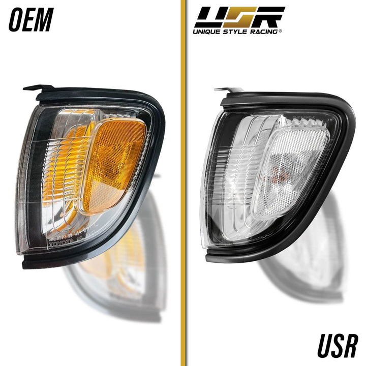2001 - 2004 Toyota Tacoma Front Clear or Smoke Lens Corner Lights