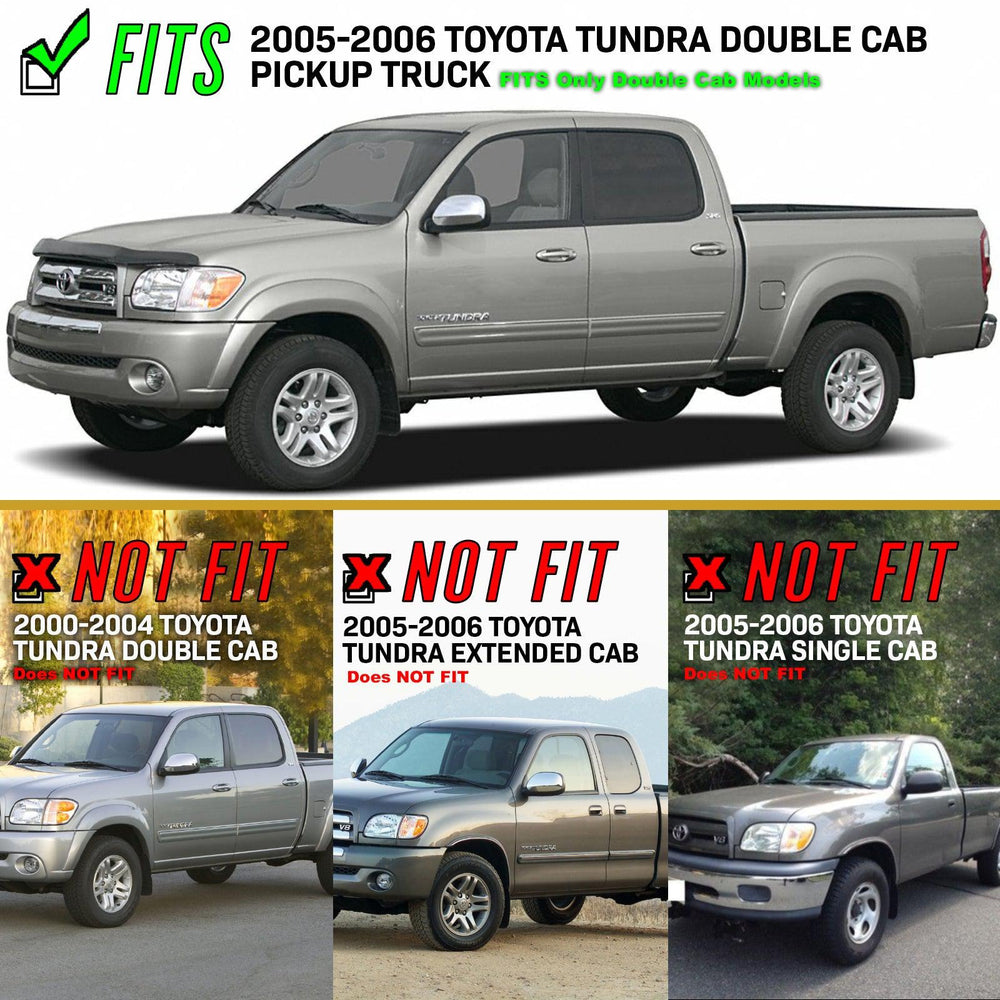 2005 - 2006 Toyota Tundra Double Cab & Crew Cab Clear Corner Lights